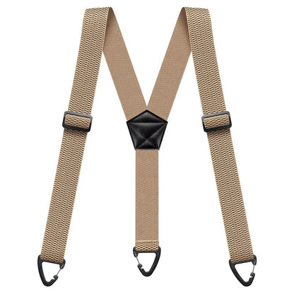 Men's X-Back Suspenders with Hook Clips