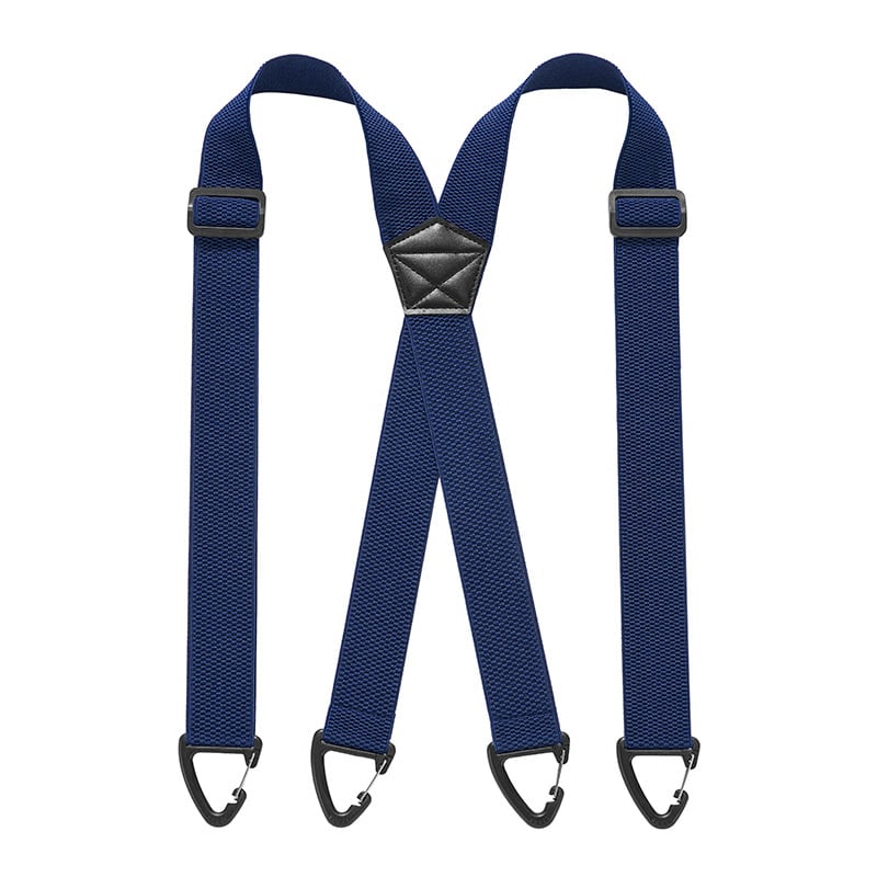 Men's X-Back Suspenders with Hook Clips