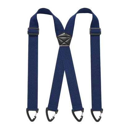 Men's X-Back Suspenders with Hook Clips