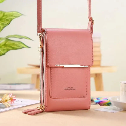 Women's Touchscreen Crossbody Phone Wallet