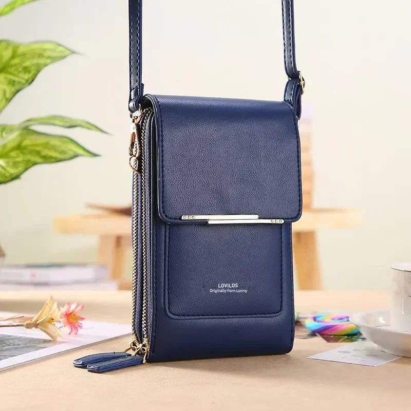 Women's Touchscreen Crossbody Phone Wallet