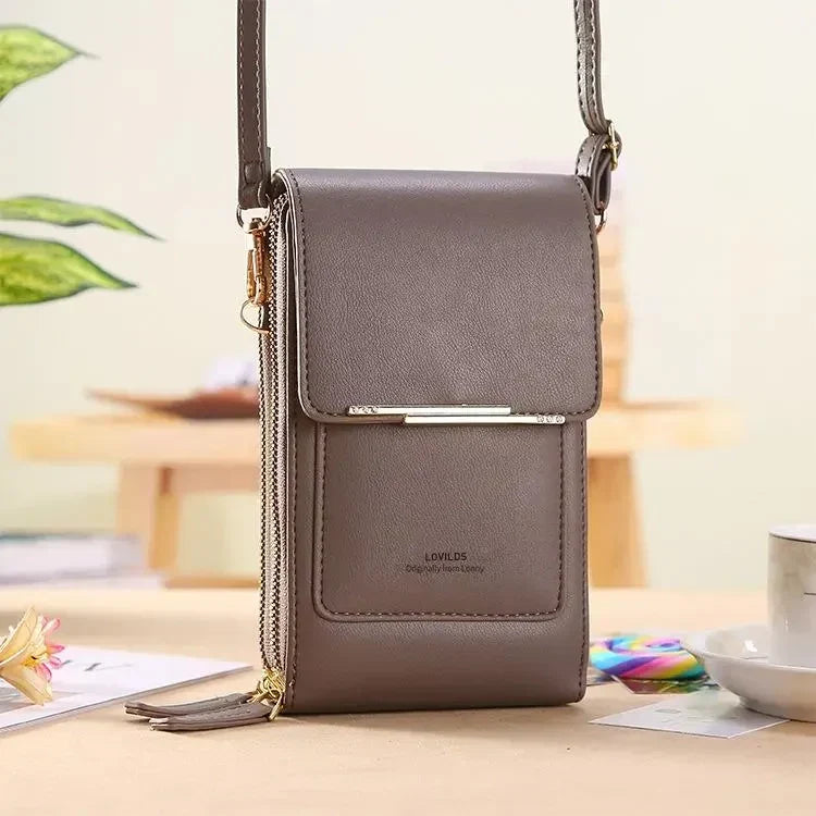 Women's Touchscreen Crossbody Phone Wallet