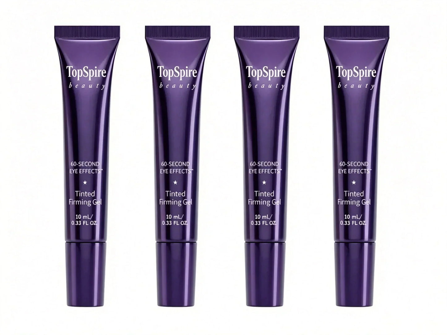TopSpire 60 Second Effects Tinted Firming Gel - Under Eye Cream For Puffiness And Bags Under Eyes