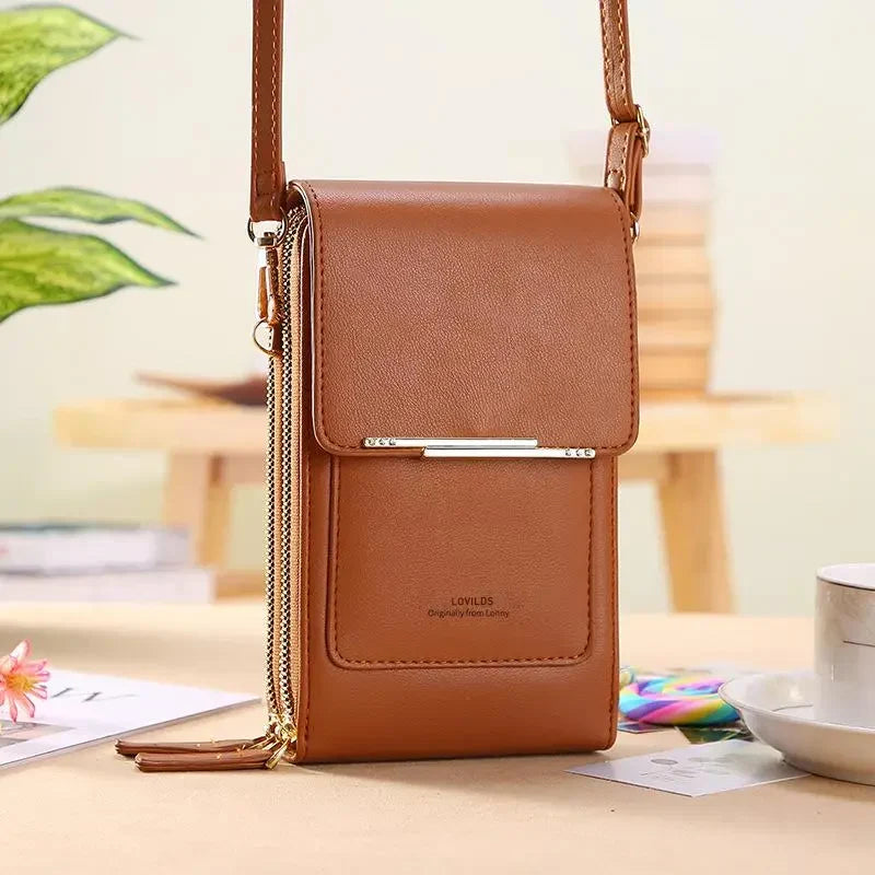 Women's Touchscreen Crossbody Phone Wallet