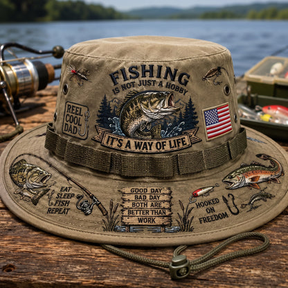 Fishing Is a Way of Life Boonie Hat