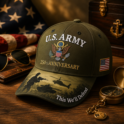 250th Anniversary Commemorative Embroidered Cap