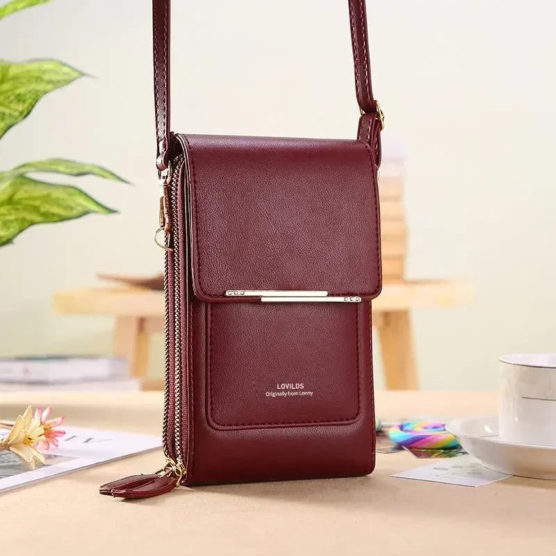 Women's Touchscreen Crossbody Phone Wallet