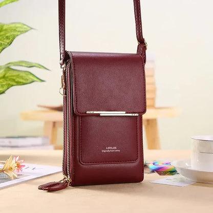 Women's Touchscreen Crossbody Phone Wallet