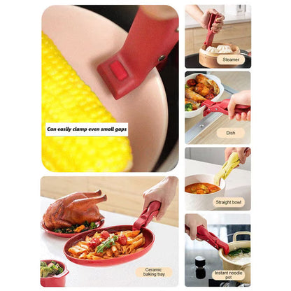 ⏰Final 6 Hours: Selling like hotcakes🔥 Multi-Purpose Anti-Scald Bowl Holder Clip for Kitchen