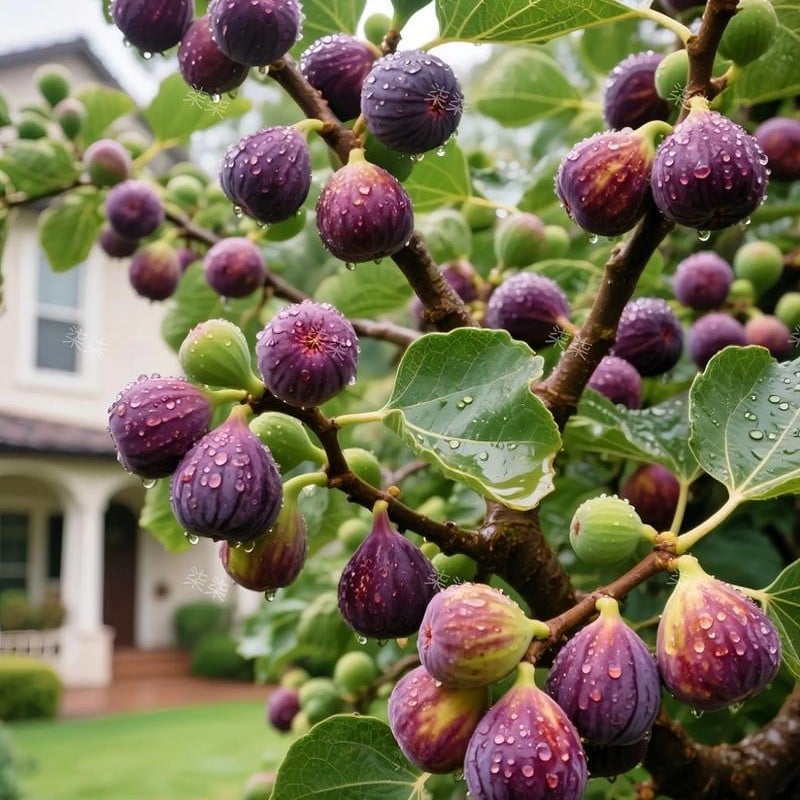 Mission Fig Tree Live Plant Seeds – Easy to grow on your porch and balcony at home