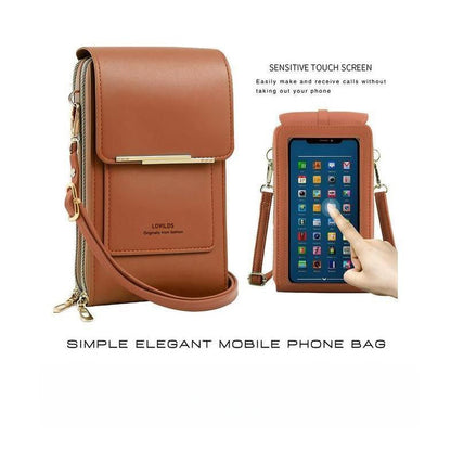 Women's Touchscreen Crossbody Phone Wallet