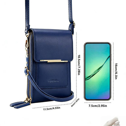 Women's Touchscreen Crossbody Phone Wallet