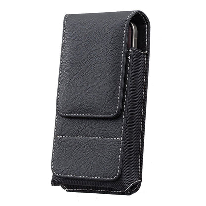 Waist Belt Cell Phone Pouch 📱 Multi-Pocket Leather Phone Case with Card Holder