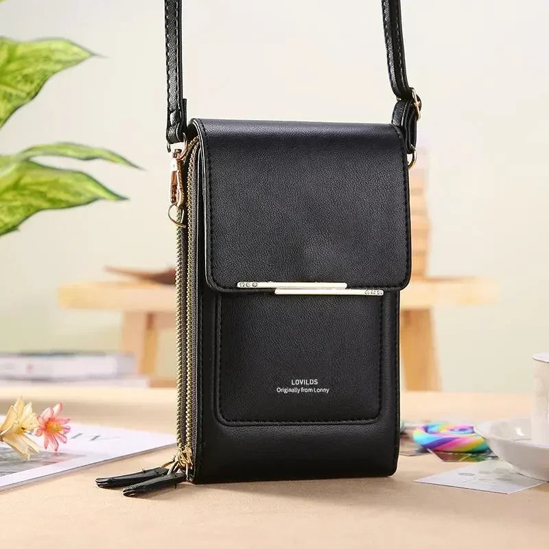 Women's Touchscreen Crossbody Phone Wallet