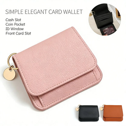 Luna Mini Wallet | Elegant Slim Card Holder With Coin Pocket