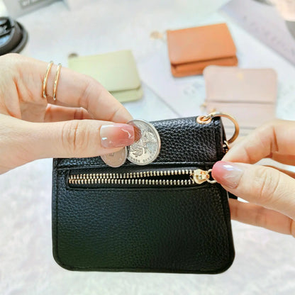 Luna Mini Wallet | Elegant Slim Card Holder With Coin Pocket