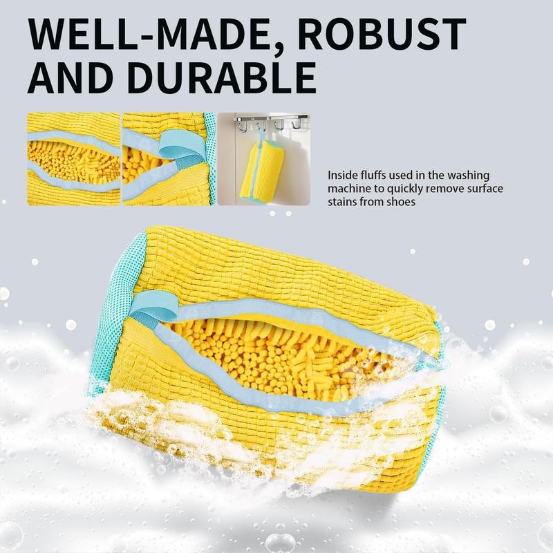 Protective Mesh Shoe Washing Bag For Easy Laundry Care