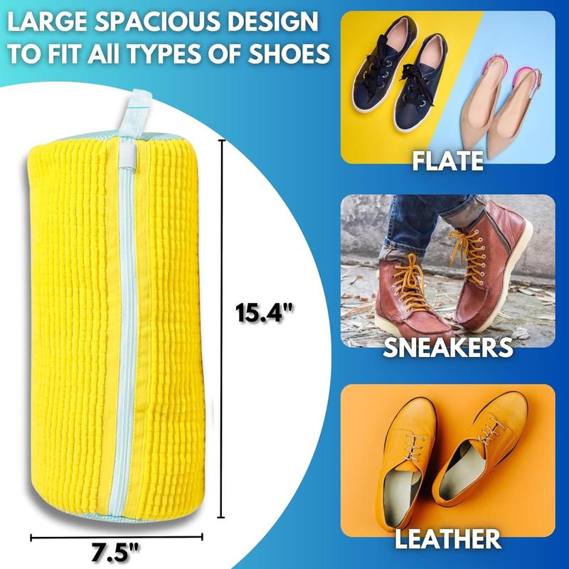 Protective Mesh Shoe Washing Bag For Easy Laundry Care