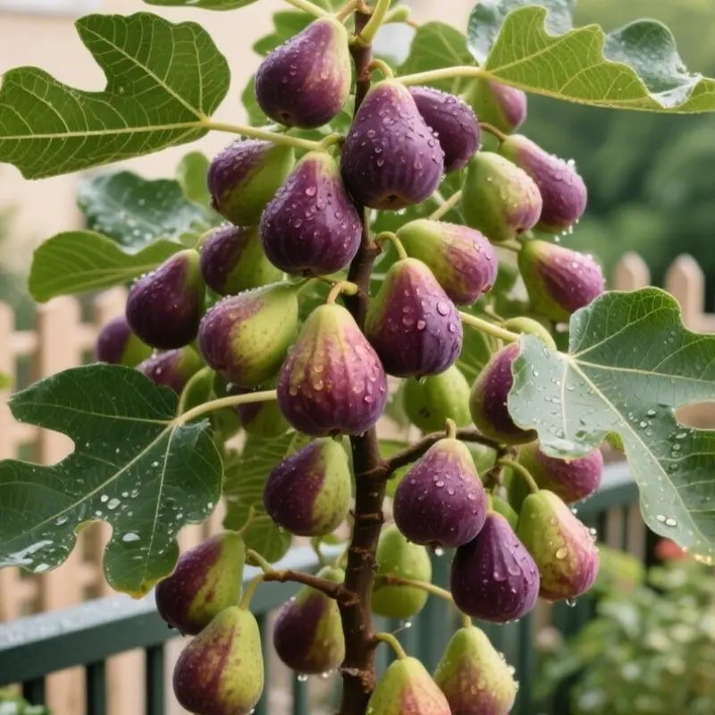 Mission Fig Tree Live Plant Seeds – Easy to grow on your porch and balcony at home
